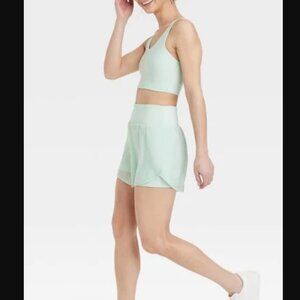 All in Motion Woven High Rise 2-in-1 Run Short - Mint Green - Medium